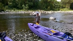 canoë sur l'Ardèche