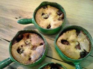 clafoutis cerises noix de coco