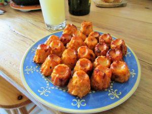 mini cannelés chorizo