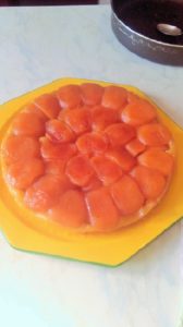 tarte tatin en table d'hôtes