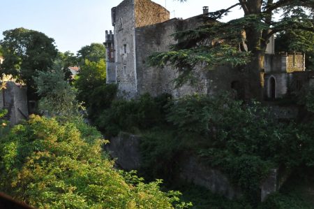 vue sur le château 
